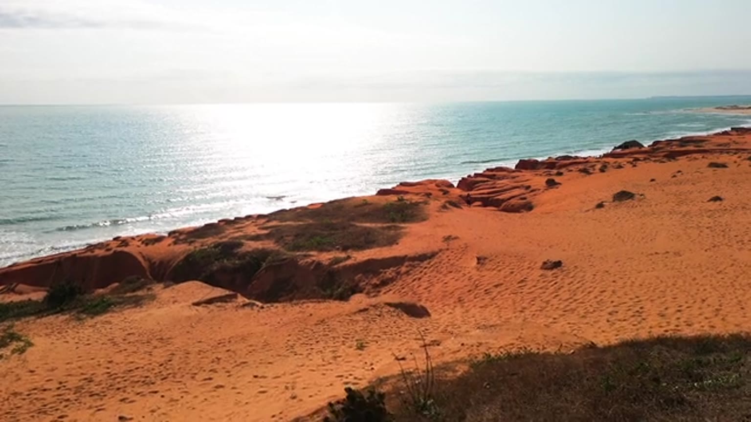 Prince Edward Island red sandstone cliffs
